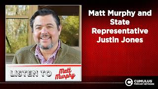 Matt Murphy and State Representative Justin Jones