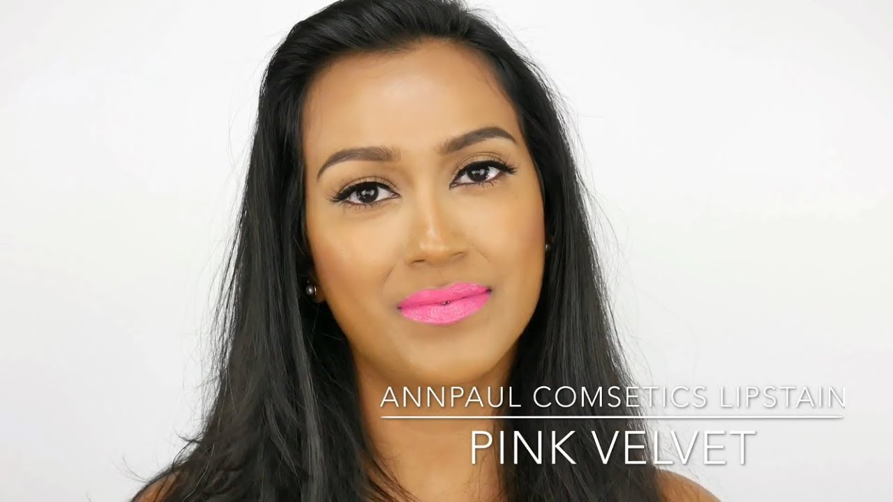 AnnPaul Cosmetics Lipstain PINK VELVET