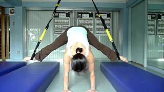 TRX Straddle Press Up to Pike