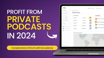 🚀 Must-Watch! LIVE Demo of Hiro.fm: Explode Your Business with Private Podcasting! 🎙️