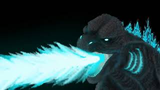 Godzilla front view test