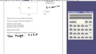PGSMaths: Nov2012 2F - Question 14 (Area Problem)