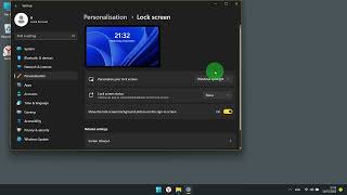 How to set your personalise lock screen in Windows 11 Operating System. Short and fast manual.