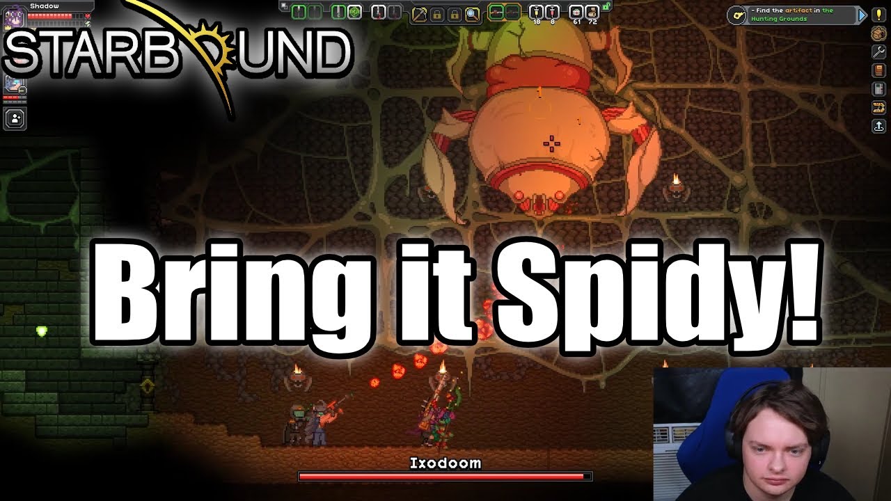 New Armor And a SPIDER BOSS!! | Starbound - Part 6
