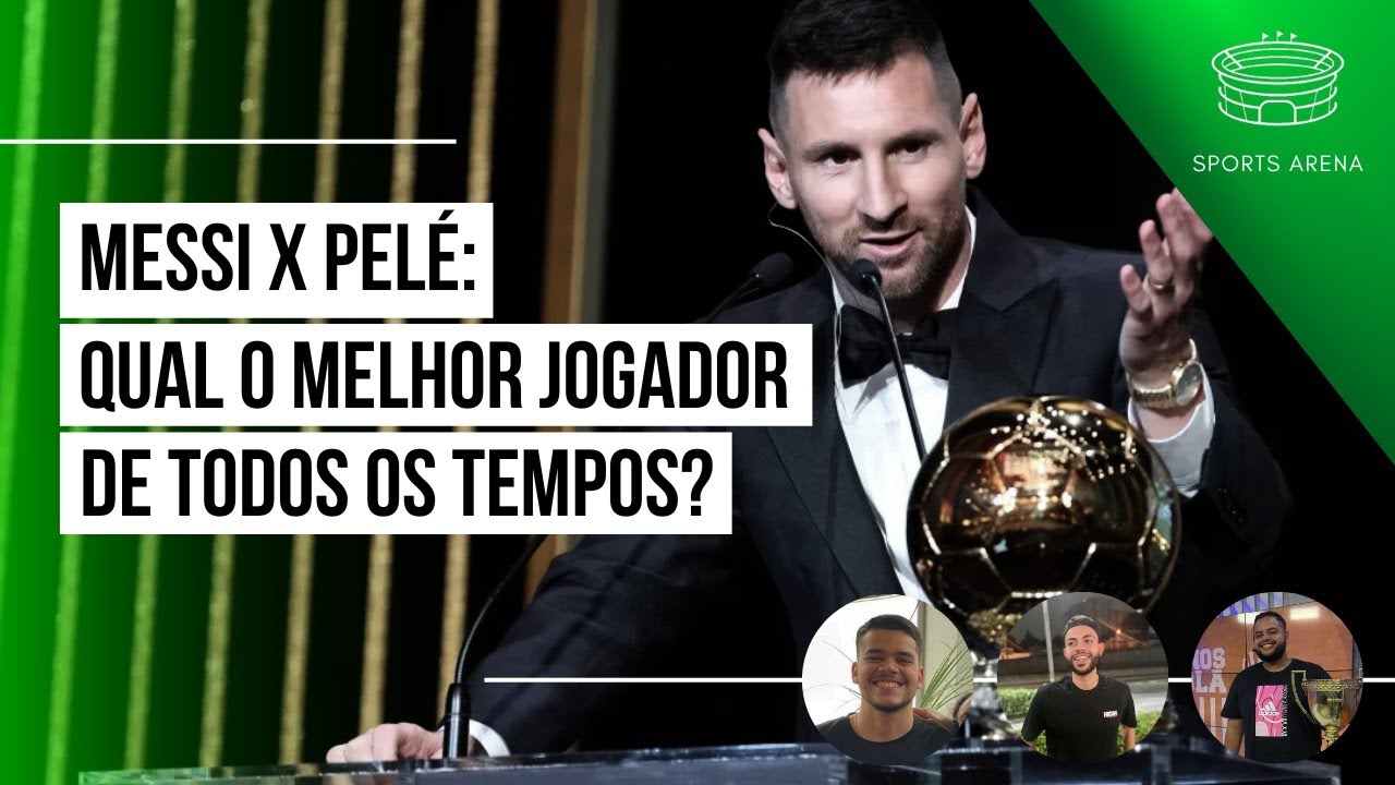 Na Índia, Pelé afirma que Messi é o 'melhor jogador da última