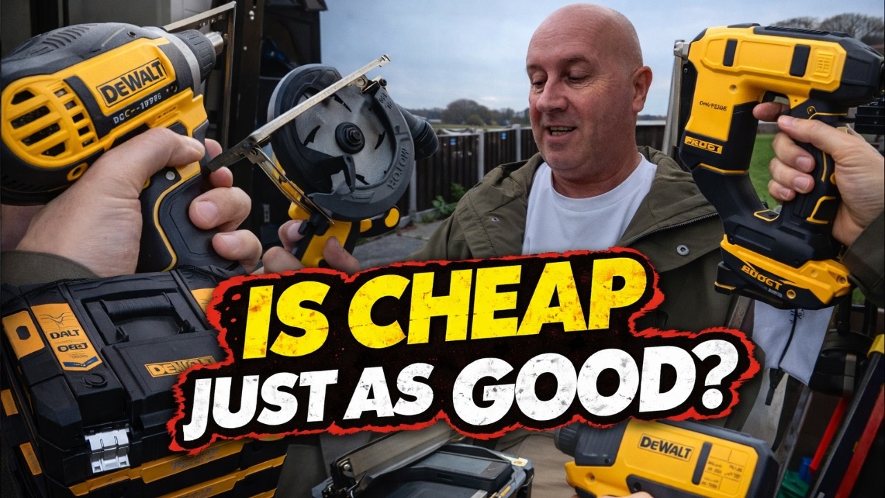 Cheap copy Tools vs DeWalt – Are Budget DIY Tools Actually Worth It?