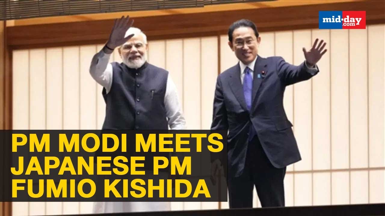PM Modi Meets Japanese PM Fumio Kishida in Tokyo - YouTube