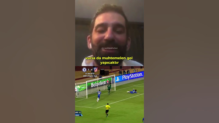 Arda Turan'la Emre Belözoğlu'nun Atletico Madrid-Chelsea Süper Kupa Finalindeki komik anısı