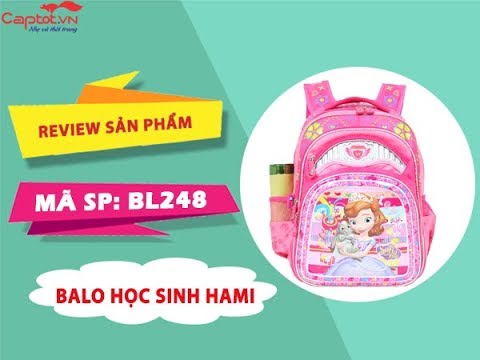 Video Balo học sinh tiểu học | Balo học sinh cấp 1 giá rẻ |... - YouTube