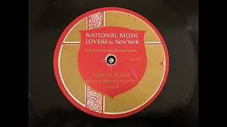 Bob Fuller Trio - Desert Blues - Nml 1155 - New York, C. June, 1926