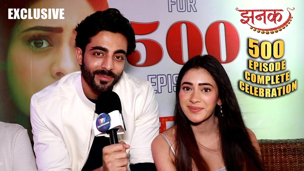 Hiba Nawab & Krushal Ahuja Exclusive Interview | Jhanak Serial 500 Episode Celebration Special