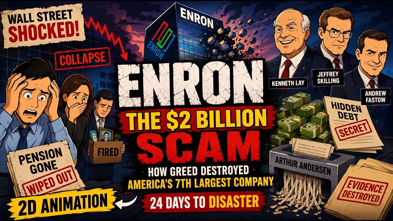How America's 7th Largest Company Vanished in 24 Days | Corporate Fraud | ,Financial Scam |