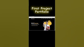 My First Portfolio Website with HTML & CSS – Step by Step