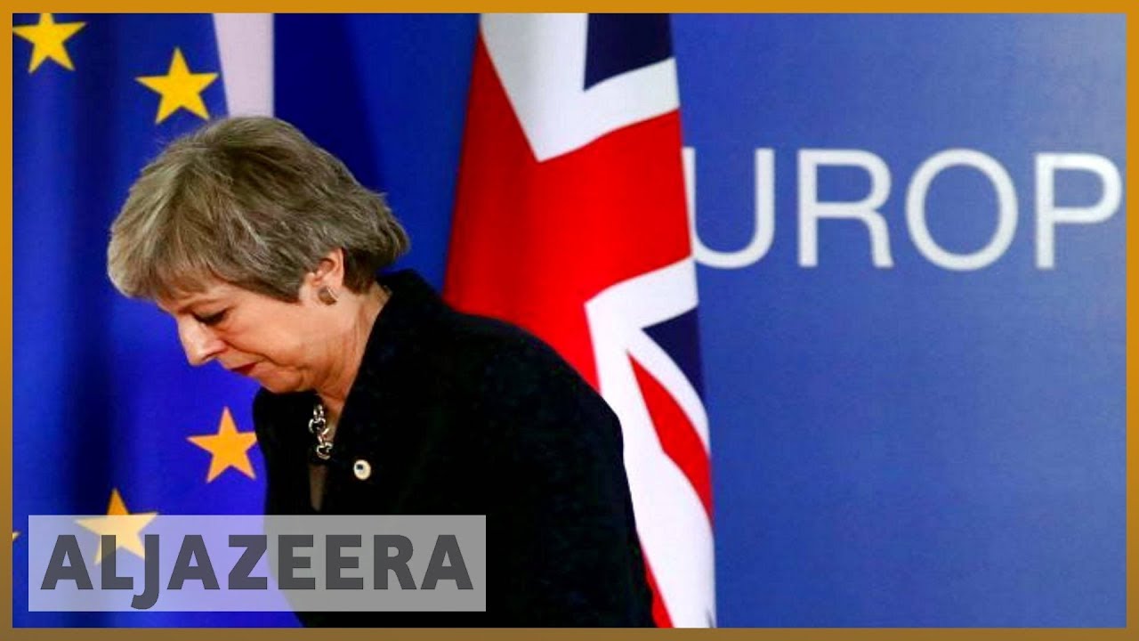 🇬🇧 🇪🇺 رئيسة وزراء بريطانيا تيريزا ماي تؤجل تصويتاً آخر على اتفاقية خروج بريطانيا من الاتحاد الأوروبي | الجزيرة الإنجليزية