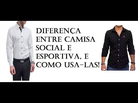 camisa social esportiva