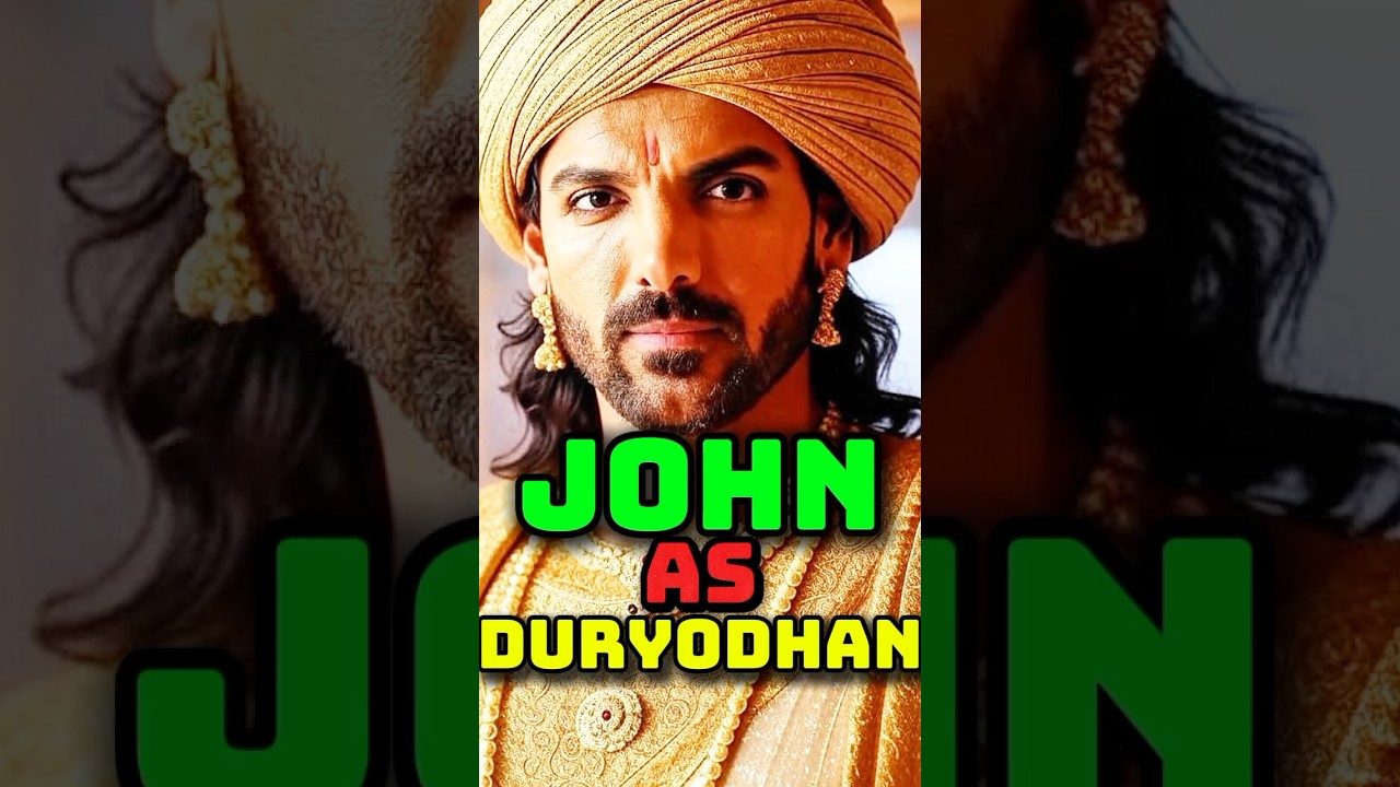 John Abraham Plays the ROLE of Duryodhan in a NEW Movie?🔥|