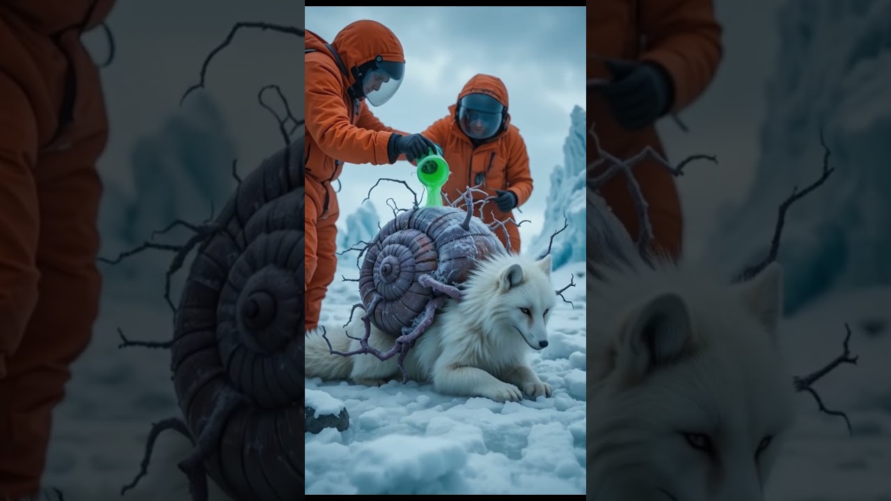 The Rescue Hero Save the Life of Arctic Fox In Amazing Way!