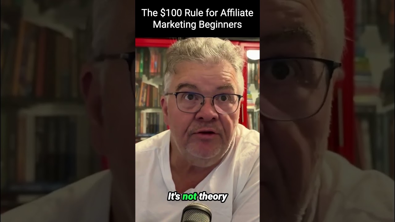 The $100 Rule: How to Start Affiliate Marketing After 40