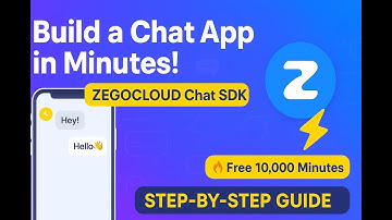 ⚡ Create Your Own Chat in React App Using ZEGOCLOUD Chat SDK (Step-by-Step Guide)