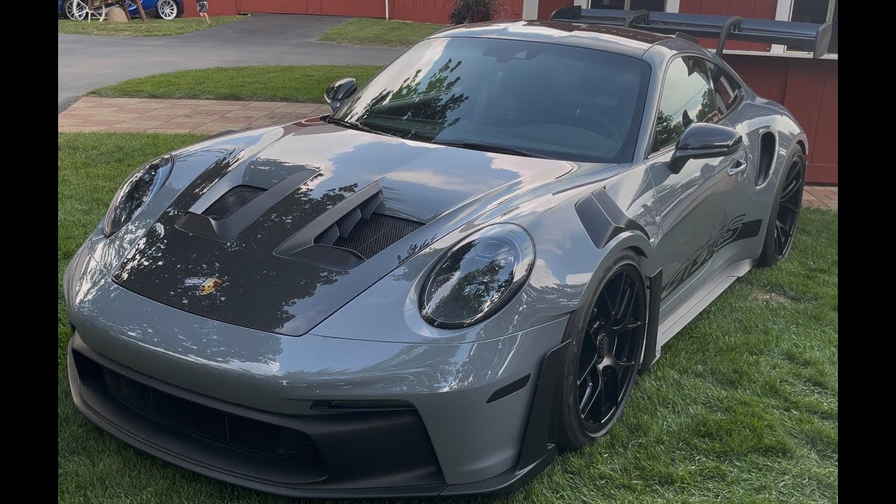Arctic Grey Porsche 911 GT3 RS 992 - Walkaround [4K]