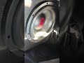 DD audio Redline 10 inch 4ohm subwoofer in ported Box #ddaudio #redline #10inch #subwoofer #basshead
