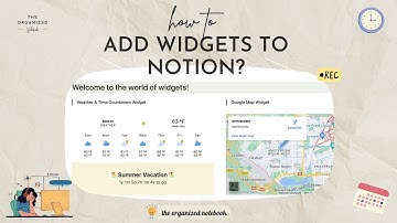 How to add widgets to Notion (+ 10 best free widgets)