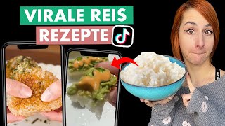 Ich teste virale Reis Rezepte 🍚 von TikTok (Ein Elend?!)