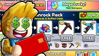How Many Gems Can I Make With The Mining Forever Pack in Roblox Pet Simulator 99 screenshot 3