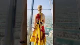 #Dubaiview at #Palmjumeirah 💙 #theviewatthepalm 👗 by #bl_nk #dubaiblogger #visitdubai