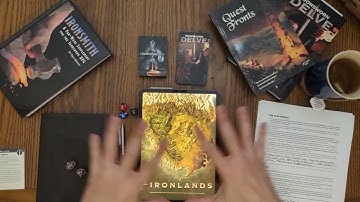 Ironsworn Solo Session 0: World Building and Character Backstory