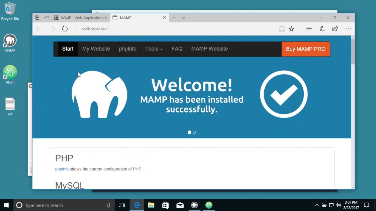 mamp for windows 10 not workinh mamp for windows 10 not workinh