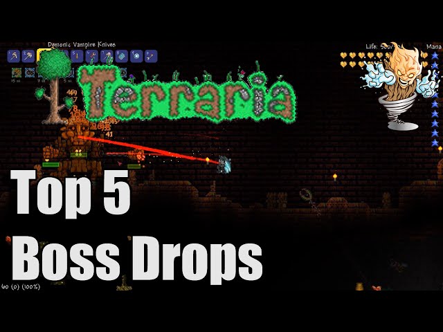 Terraria Top 5 Boss Drops  Terraria Countdown 
