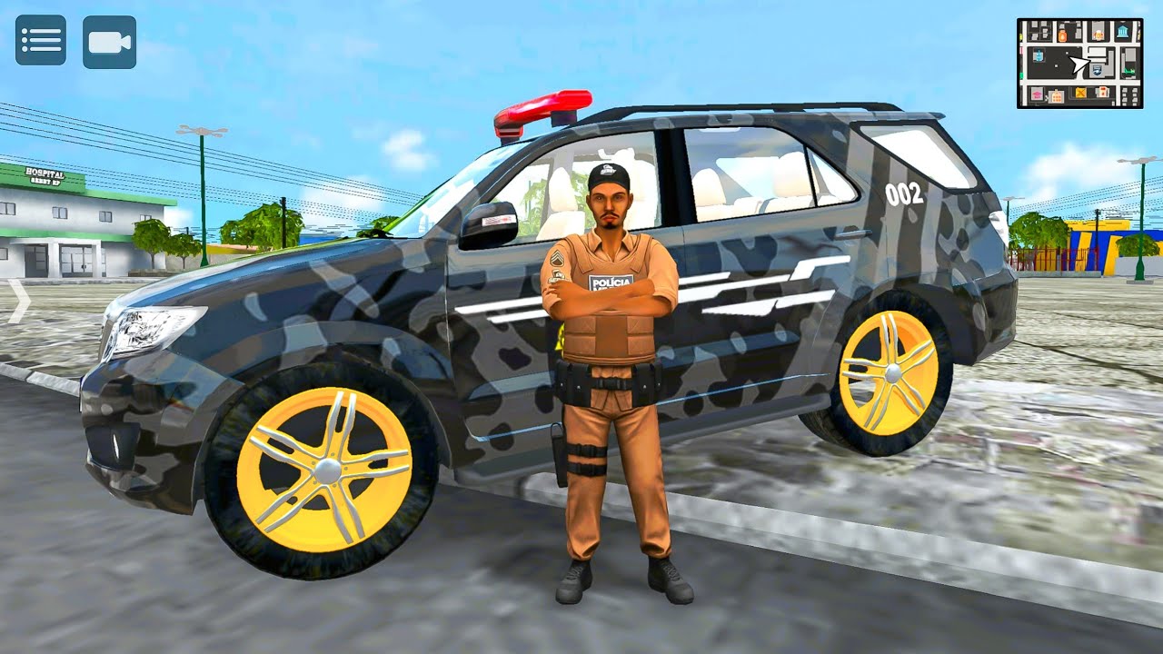 Police Officer Range Rover SUV Car and Taxi Transport Truck REB Simulator - Android Gameplay.