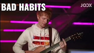 Video thumbnail of "Ed Sheeran - Bad Habits (Acoustic)"