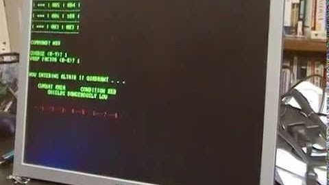 Altair 8800 Replica Running CP/M & Star Trek