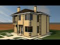 3D Анимация дома, 3D-визуализация экстерьеров. Облет дома в Lumion.Lumion Pro 12.5 Animation