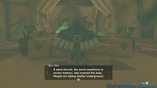 Riju&#39;s Diary in Her Throne Room | The Legend of Zelda: Tears Of The Kingdom