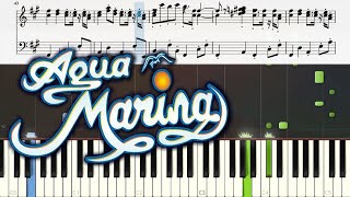 AGUA MARINA - Tu Amor Fue Una Mentira / Piano Tutorial