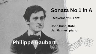 Philippe Gaubert Sonata No 1 in A Movement II. Lent