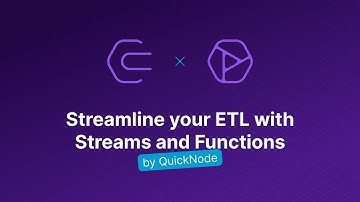 Streamline your ETL with Streams and Functions by QuickNode