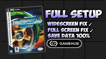 Cara Pasang Game NFS Underground 2 GameHub | Fix Widescreen & Save Data Di Helio G85!!