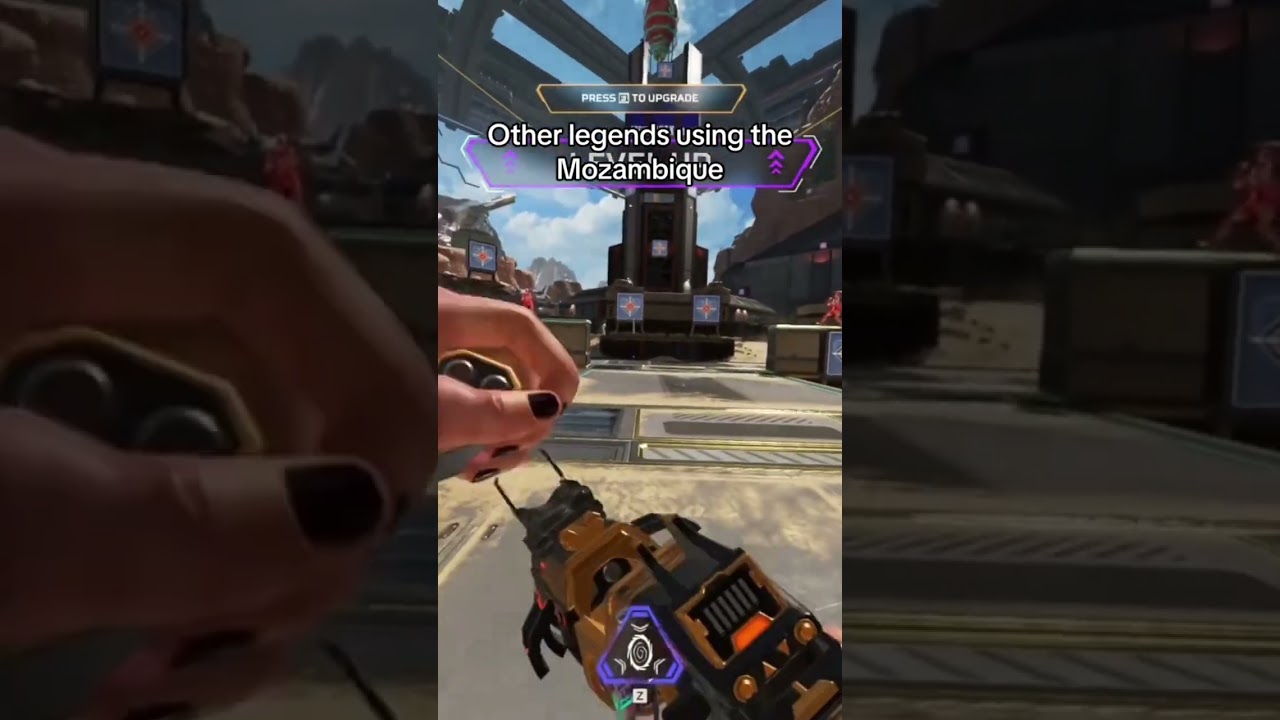 Other legends using Mozambique vs Lifeline #apexlegends #apexlegendsmemes #gaming