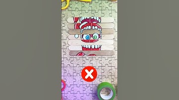 Solving Paper Craft Puzzle with Caine by Digital Circus 🧩#solve #papercraft #puzzle #digitalcircus