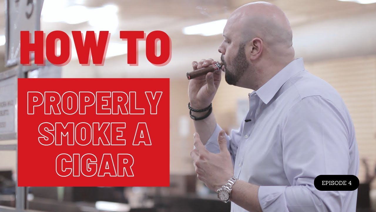 E.4: How to smoke a cigar... Omar tips.