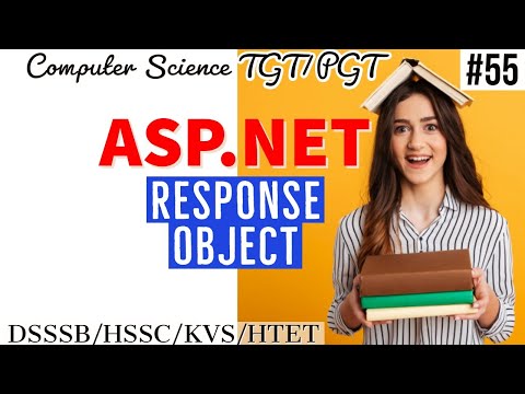 ASP.NET response object | #Computer science | #DSSSB/HSSC/KVS/HTET
