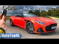 Aston Martin DBS Superleggera Volante REVIEW POV on AUTOBAHN & ROAD by AutoTopNL