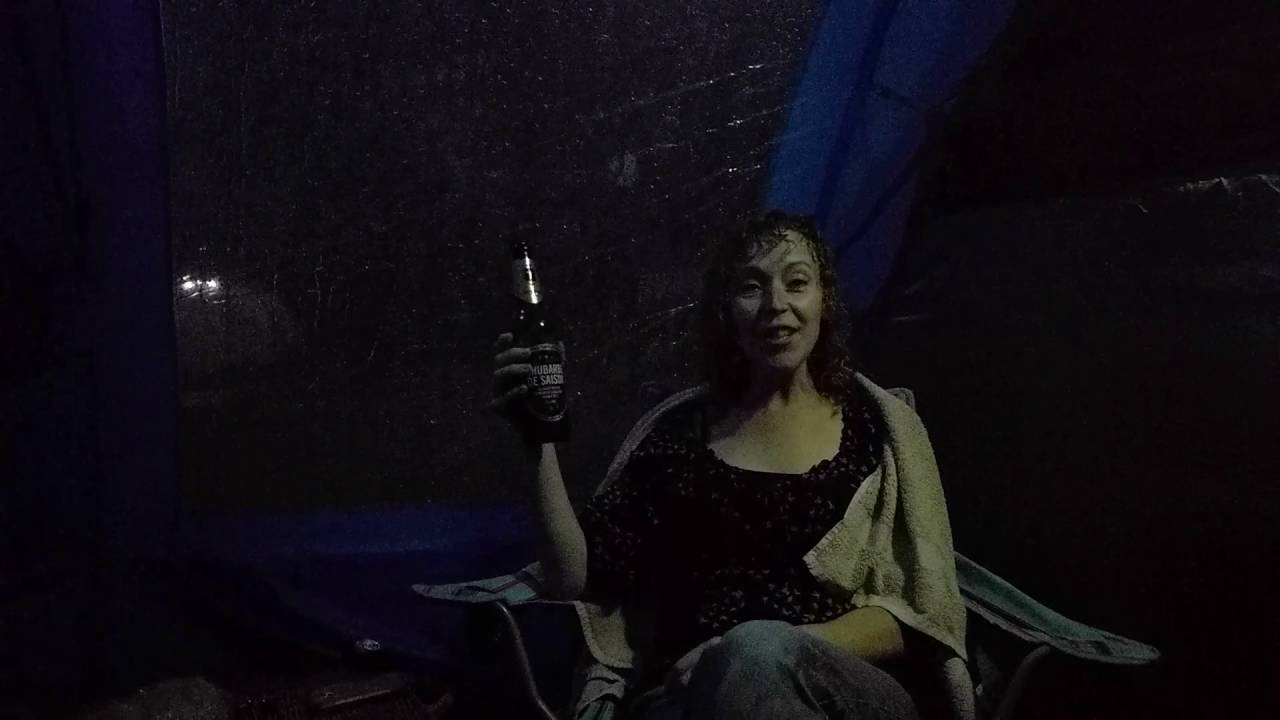 Rainy Evening at Laneside Caravan Park