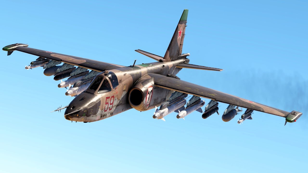 30 Mins of Su-25 Rook CAS in Ground RB (War Thunder) - YouTube