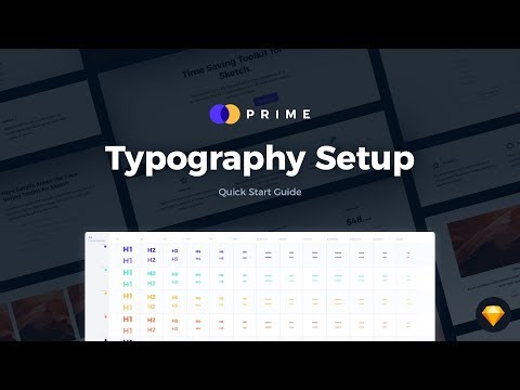 Prime 2.0 - Typography Setup