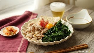 こっくり味噌味がたまらん！にらだく スタミナ 肉 豆腐 のレシピ 作り方